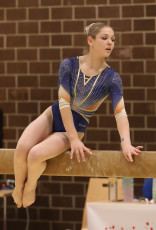 2023-12-09 Competition Women Benjamines and Jeunes Espoirs Balance beam at CGC Bettembourg 2023 (Martin Rulsch) 406