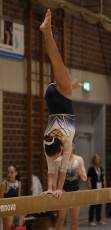 2023-12-09 Warm-up Women Benjamines and Jeunes Espoirs Balance beam Balance beam at CGC Bettembourg 2023 (Martin Rulsch) 057