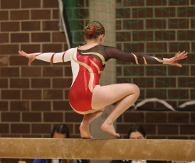 2023-12-09 Competition Women Benjamines and Jeunes Espoirs Balance beam at CGC Bettembourg 2023 (Martin Rulsch) 083