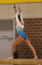 2023-12-09 Competition Women Benjamines and Jeunes Espoirs Balance beam at CGC Bettembourg 2023 (Martin Rulsch) 075