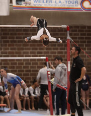 2023-12-09 Competition Women Poussines and Open Uneven bars at CGC Bettembourg 2023 (Martin Rulsch) 014