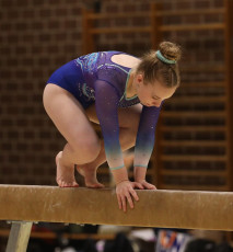2023-12-09 Competition Women Poussines and Open Balance beam at CGC Bettembourg 2023 (Martin Rulsch) 435